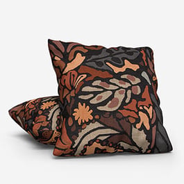 Casamance Pae Noir Ocre Cushion