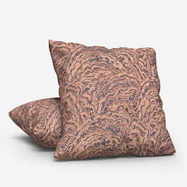 Clarke & Clarke Lumino Midnight Copper Cushion