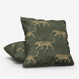 Fryetts Leopard Grey Cushion