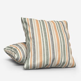 Tiverton Stripe Burnt Orange Cushion