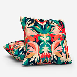 Harlequin Melora Brazilian Rosewood and Ink Amazonia Cushion