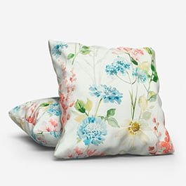 Wild Garden Cotton Chintz Cushion