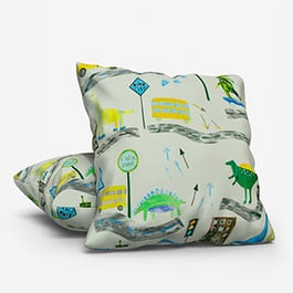 Prestigious Textiles Dino City Reef Cushion