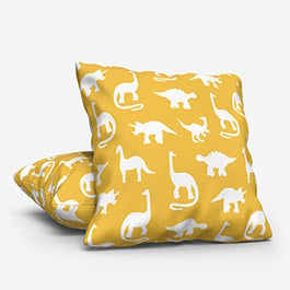 Sonova Studio Dinosaur Sunshine Yellow Cushion