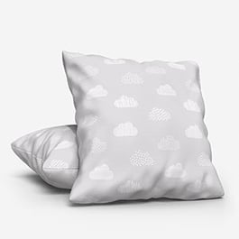 Sonova Studio Doodle Clouds Soft Grey Cushion