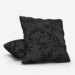 Sonova Studio Kaleidoscope Leaves Charcoal Cushion