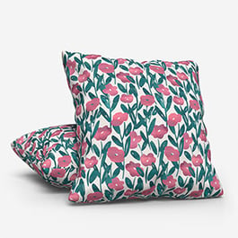 Sonova Studio Poppy Pasture Raspberry Cushion