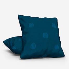 Sonova Studio Pumpkin Electric Blue Cushion