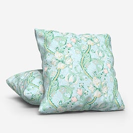 William Morris Golden Lily Apple and Blush Cushion