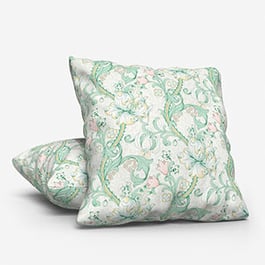 William Morris Golden Lily Linen and Blush Cushion