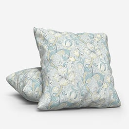William Morris Golden Lily Slate and Dove Cushion