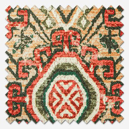 Tabriz Burnt Orange Easy Fit Lamp Shade