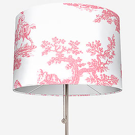 Camengo Cadence Tissu Rouge Grenat Easy Fit Lamp Shade