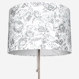 Camengo Celestine Tissu Noir Fusain Easy Fit Lamp Shade