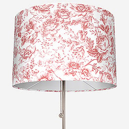Camengo Celestine Tissu Rouge Grenat Easy Fit Lamp Shade