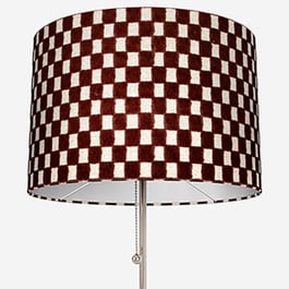 Camengo Scacchiera Terre De Sienne Easy Fit Lamp Shade