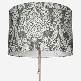 Classic Damask Charcoal Easy Fit Lamp Shade