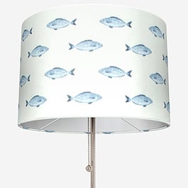 Fryetts Pesce Blue Lamp Shade
