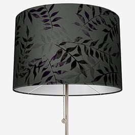 Sonova Studio Kaleidoscope Leaves Charcoal Lamp Shade