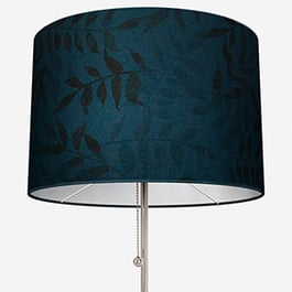 Sonova Studio Kaleidoscope Leaves Midnight Blue Lamp Shade