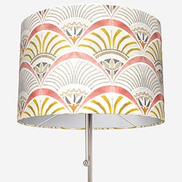 Touched By Design Afro Deco Blush & Olive Lamp Shade