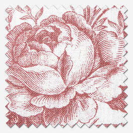 Camengo Celestine Tissu Rouge Grenat Roman Blind