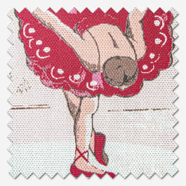 Cath Kidston Ballerinas Pink Roman Blind