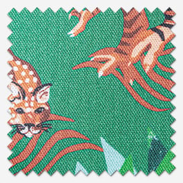 Cath Kidston Dinosaur Green Roman Blind