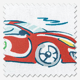 Cath Kidston Fast Cars Cream Roman Blind