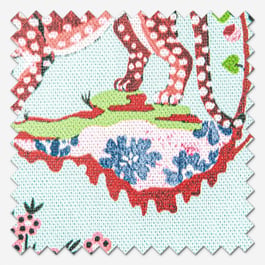 Cath Kidston Magical Kingdom Mint Roman Blind