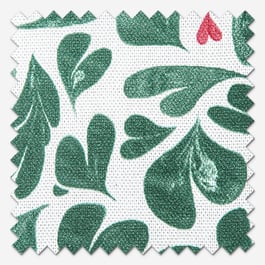 Cath Kidston Marble Hearts Green Roman Blind
