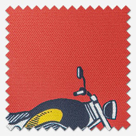 Cath Kidston Motorbikes Red Roman Blind