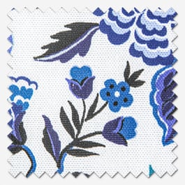 Cath Kidston Strawberry Gardens Blue Roman Blind