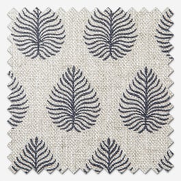 Emily Bond Jaipur Charcoal Roman Blind