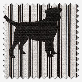 Emily Bond Marley Coal Roman Blind