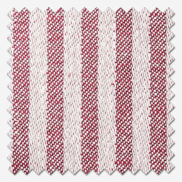 Emily Bond Oscar Stripe Raspberry Roman Blind
