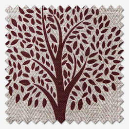 Emily Bond Yew Tree Mulberry Roman Blind