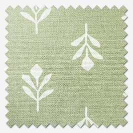 Little Bud Fennel Roman Blind