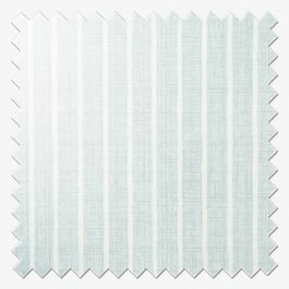 Pencil Stripe Duckegg Roman Blind