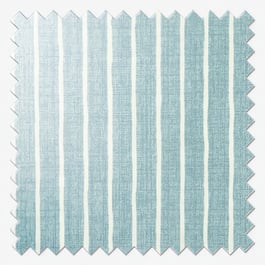 Pencil Stripe Ocean Roman Blind