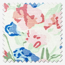 Laura Ashley Charlotte Coral Pink Roman Blind