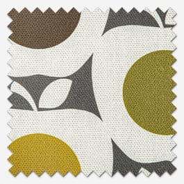 Orla Kiely Apples Ditsy Yellow Multi Roman Blind
