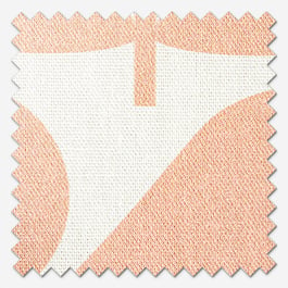 Orla Kiely Early Bird Pale Rose Roman Blind