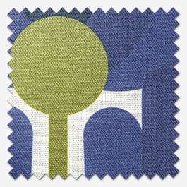 Orla Kiely Florida Navy Roman Blind