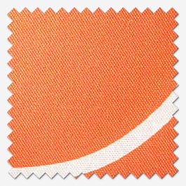 Orla Kiely Jumbo Linear Stem Persimmon Roman Blind