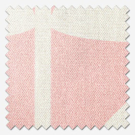 Orla Kiely Jumbo Solid Stem Pink Roman Blind