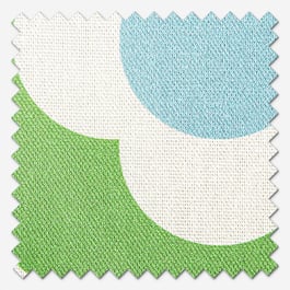 Orla Kiely Pear Green Multi Roman Blind