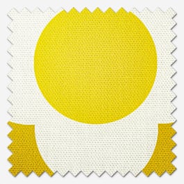 Orla Kiely Pear Yellow Multi Roman Blind