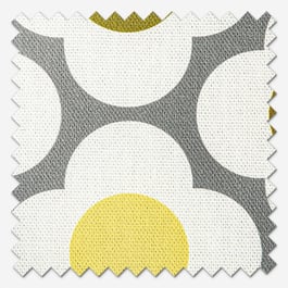 Orla Kiely Spot Flower Ditsy Yellow Multi Roman Blind