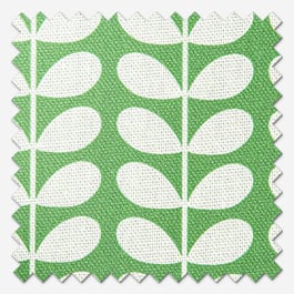 Orla Kiely Tiny Stem Green Roman Blind